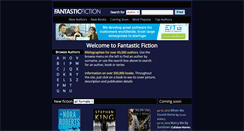 Desktop Screenshot of fantasticfiction.com